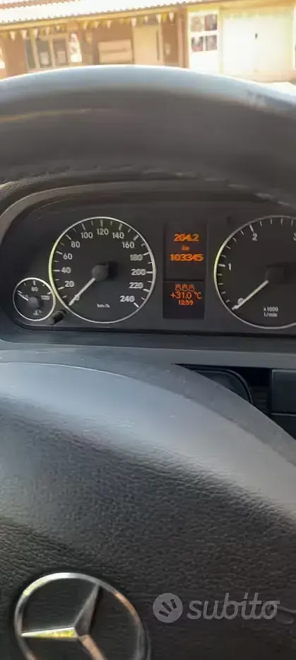 Usata Mercedes A160 82 CV (60 kW) 2007 Nero Coupé