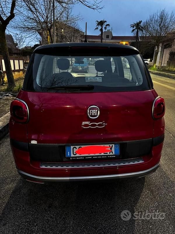 Usata Fiat 500L 95 CV (69 kW) 2022 Rosso Monovolume