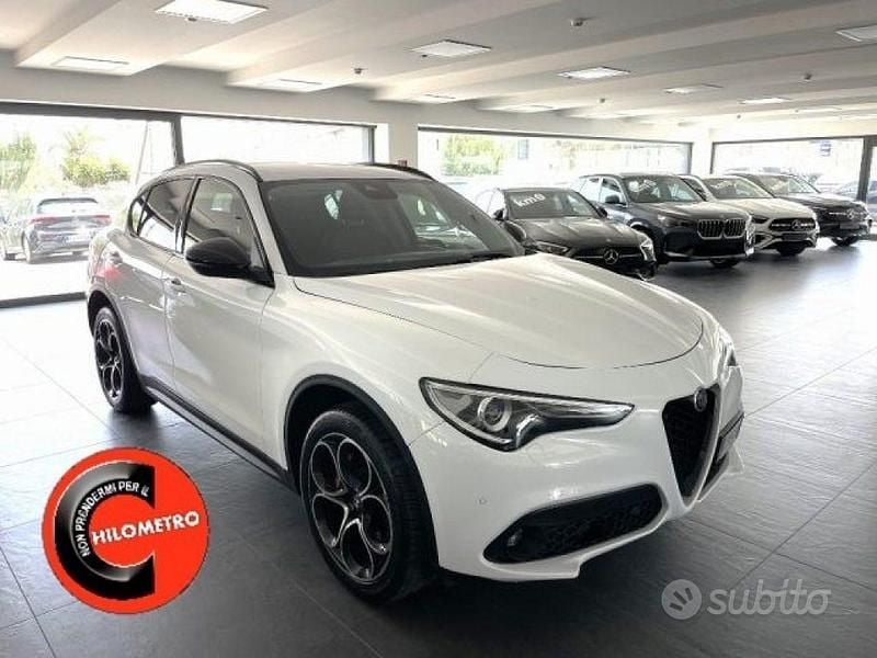 Usata Alfa Romeo Stelvio Tech Edition 190 CV (139 kW) 2019 Bianco SUV