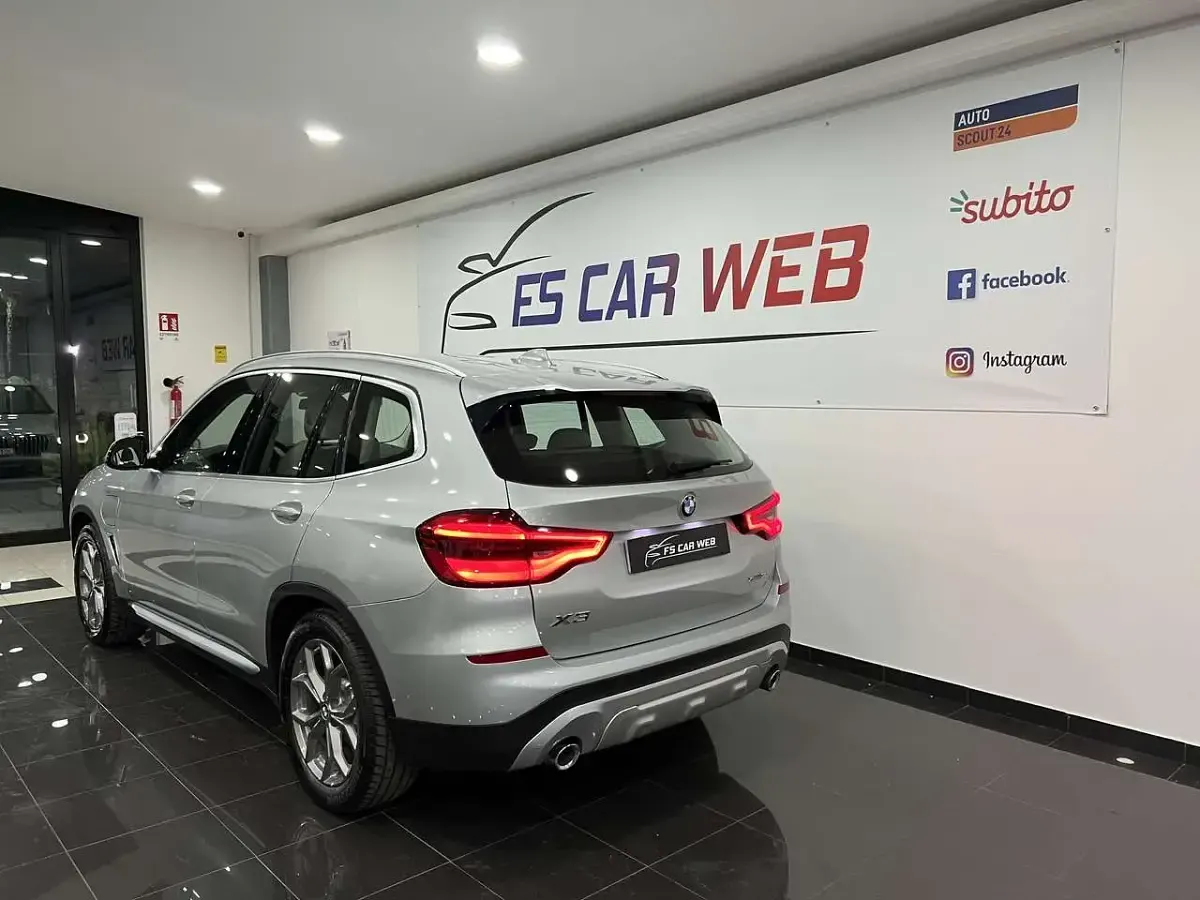 Usata BMW X3 xLine 184 CV (135 kW) 2021 Argento SUV