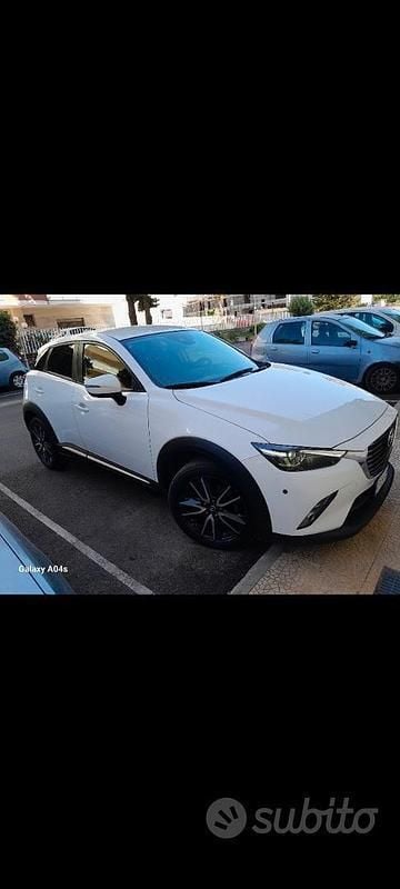 Usata Mazda CX-3 105 CV (77 kW) 2018 Bianco SUV