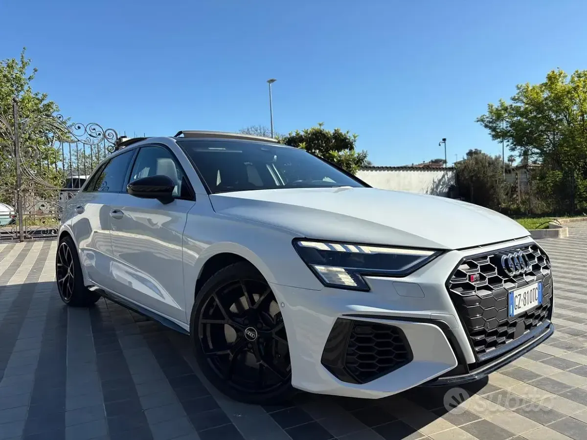 Usata Audi S3 400 CV (294 kW) 2023 Bianco Berlina