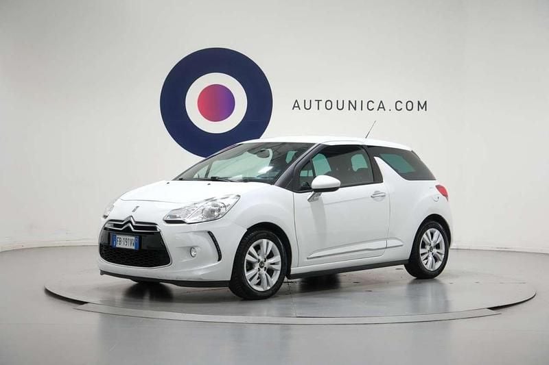 Usata DS Automobiles DS3 Chic 75 CV (55 kW) 2016 Bianco Coupé