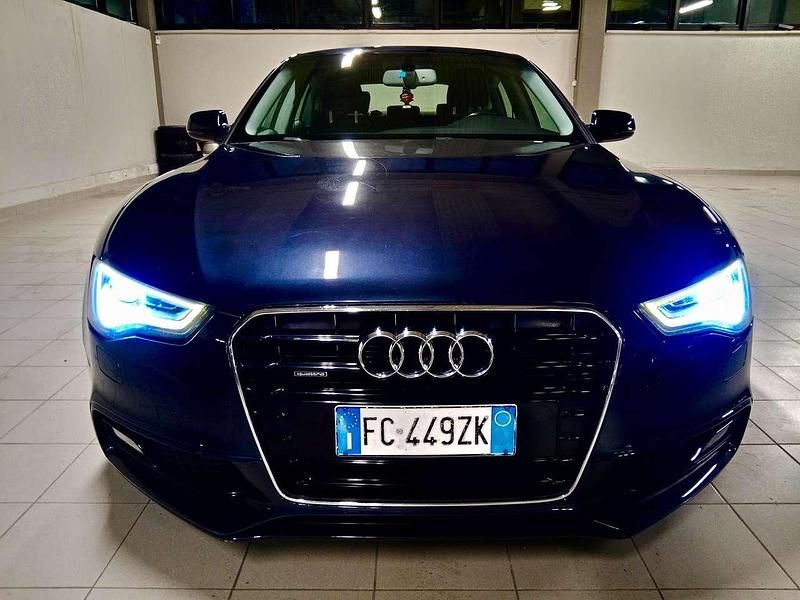 Usata Audi A5 Sportback S-Line 190 CV (139 kW) 2016 Blu/azzurro Utilitaria