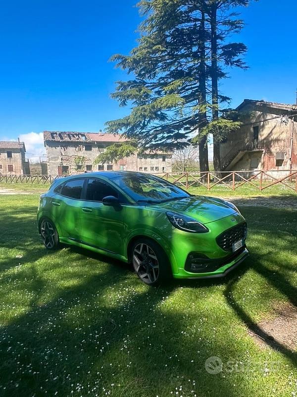 Usata Ford Puma Limited 200 CV (147 kW) 2020 Verde Berlina