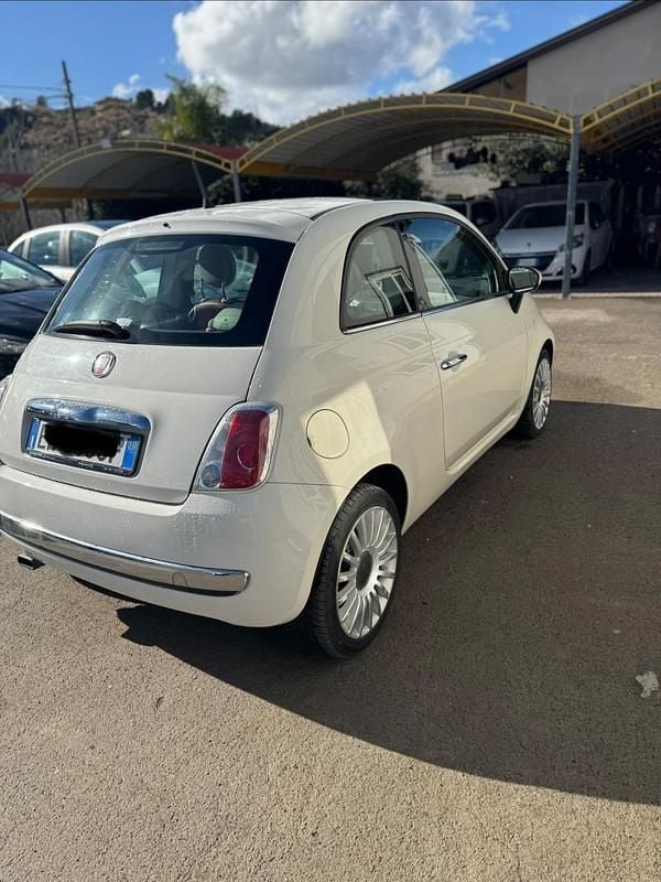 Usata Fiat 500 95 CV (69 kW) 2011 Bianco Berlina