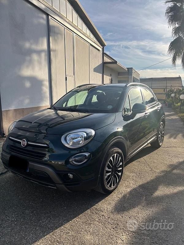 Usata Fiat 500X Cross 95 CV (69 kW) 2020 Verde SUV