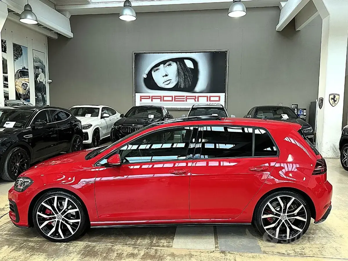 Usata VW Golf VII GTI 245 CV (180 kW) 2019 Rosso tornado Berlina