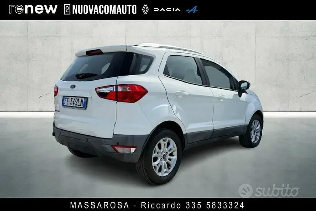 Usata Ford Ecosport 95 CV (69 kW) 2016 Bianco SUV