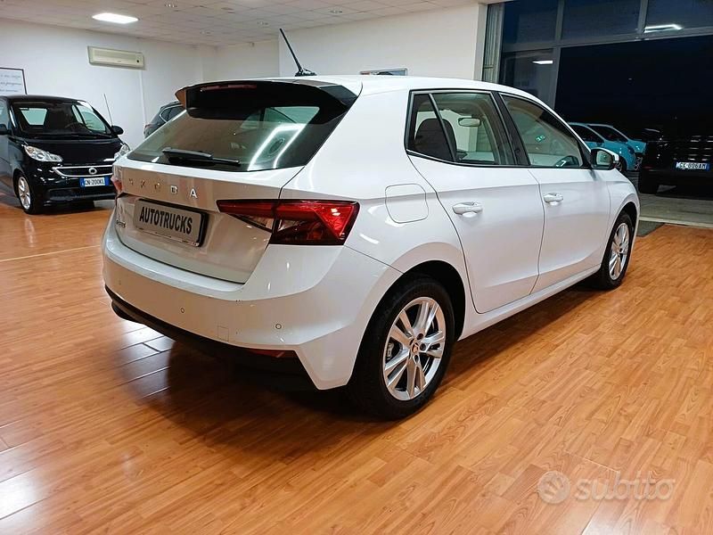 Usata Skoda Fabia Selection 80 CV (58 kW) 2024 Bianco Berlina