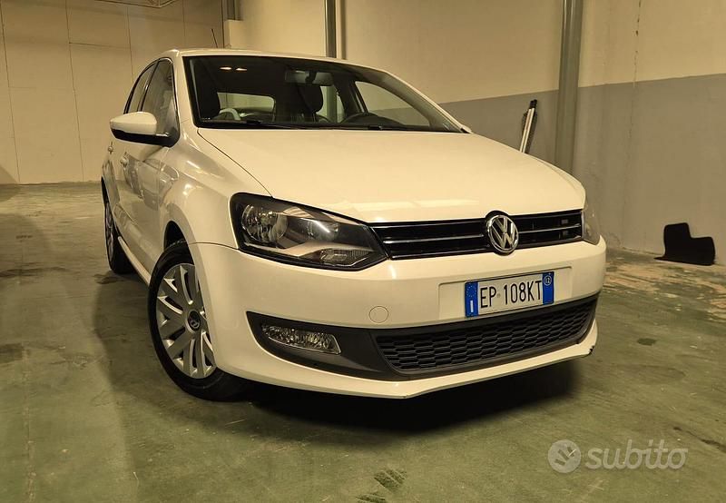 Usata VW Polo 90 CV (66 kW) 2012 Bianco Utilitaria
