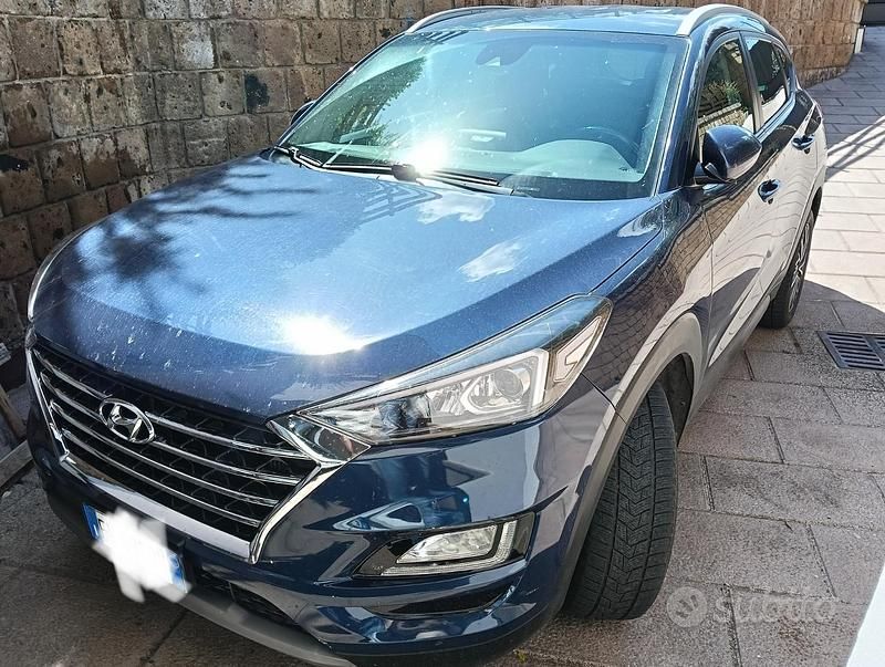 Usata Hyundai Tucson XPrime 136 CV (100 kW) 2019 Blu SUV