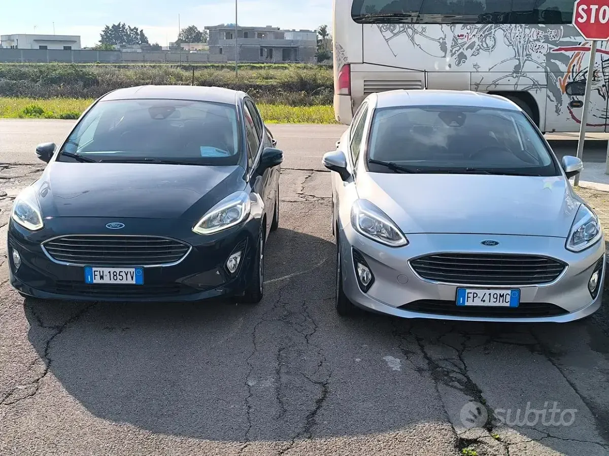 Usata Ford Fiesta 86 CV (63 kW) 2019 Blu Utilitaria