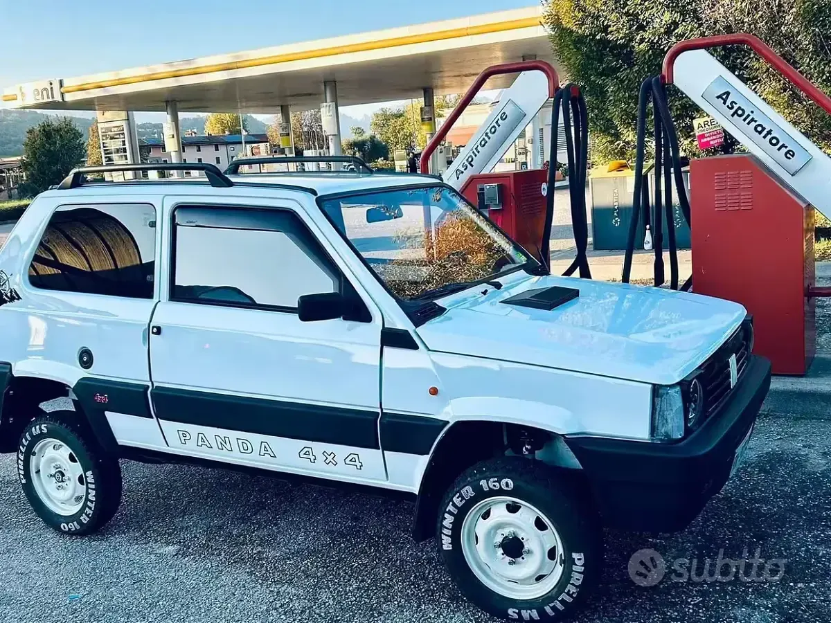 Usata Fiat Panda Club 50 CV (36 kW) 1992 Bianco Berlina