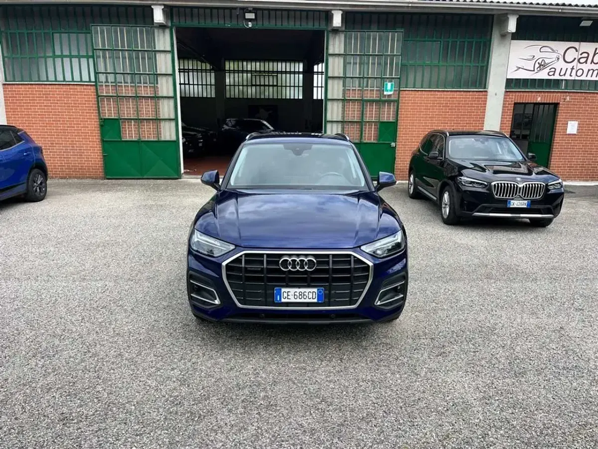 Usado Audi Q5 Advanced 204 CV (150 kW) 2021 Azul SUV