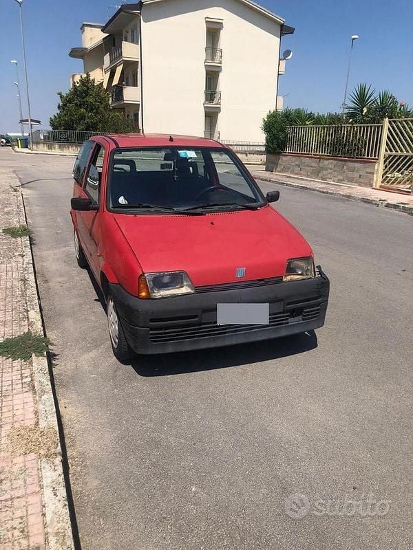 Usata Fiat 500 39 CV (28 kW) 1996 Rosso Berlina