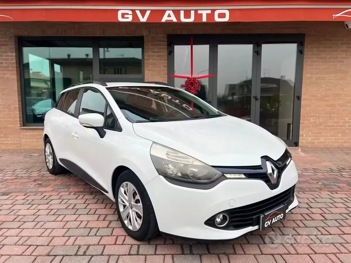 Usata Renault Clio 75 CV (55 kW) 2015 Bianco Station wagon