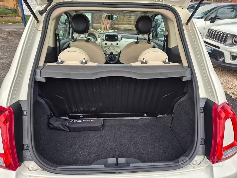 Usata Fiat 500 Lounge 69 CV (50 kW) 2017 Bianco Berlina