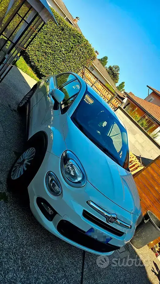 Usata Fiat 500X Pop Star 95 CV (69 kW) 2016 Bianco SUV