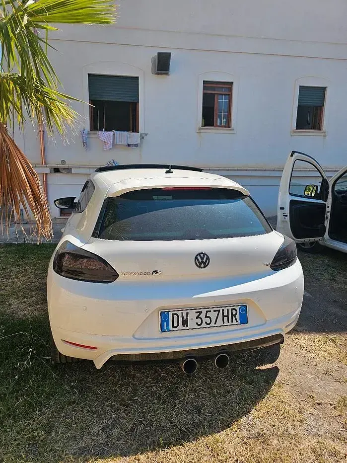 Usata VW Scirocco 210 CV (154 kW) 2009 Bianco Coupé