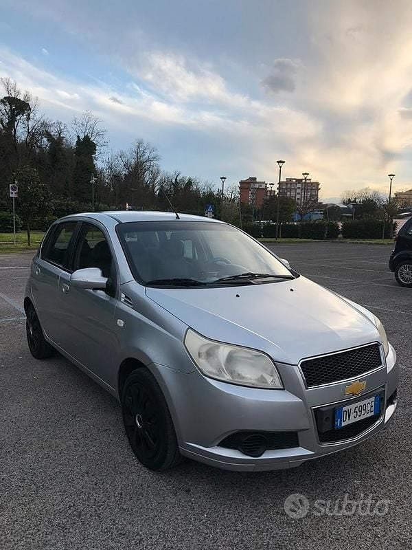 Usata Chevrolet Aveo 2009 Grigio Utilitaria