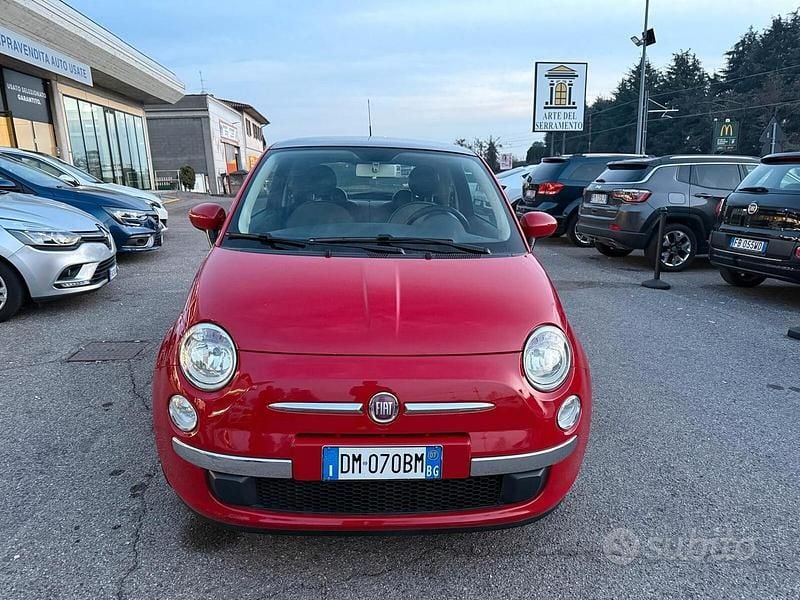 Usata Fiat 500 Lounge 69 CV (50 kW) 2007 Rosso Berlina
