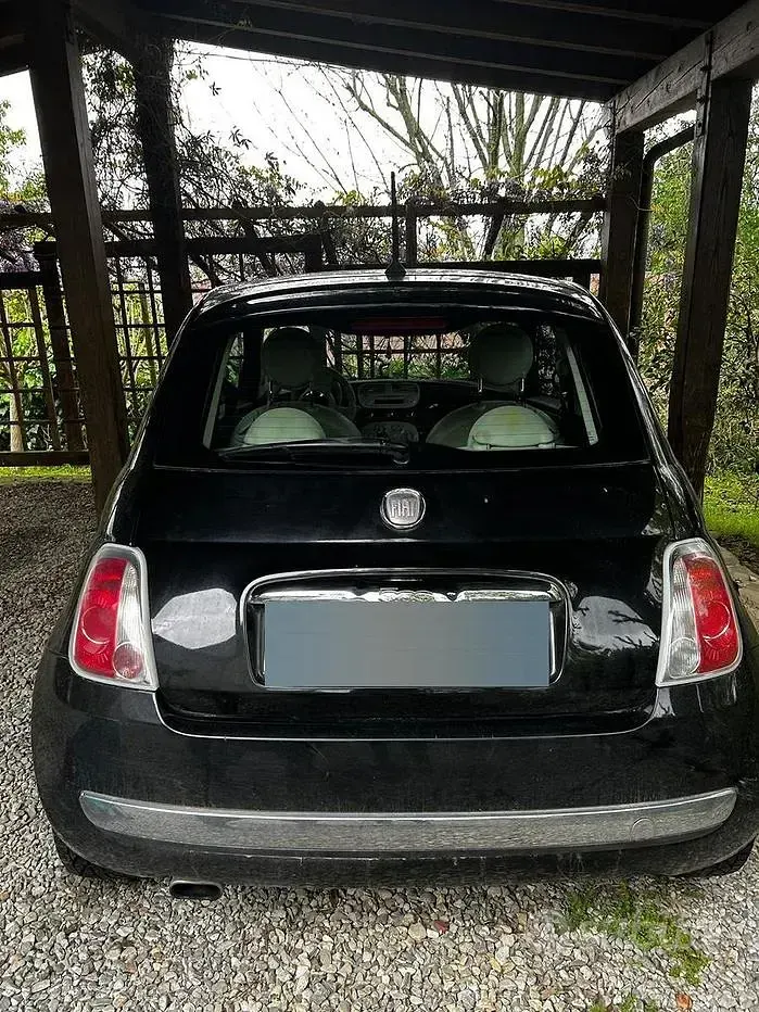 Usata Fiat 500 Lounge 69 CV (50 kW) 2014 Nero Berlina