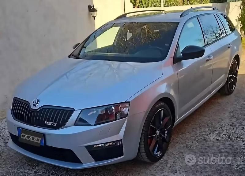 Usata Skoda Octavia RS 2015 Grigio Utilitaria