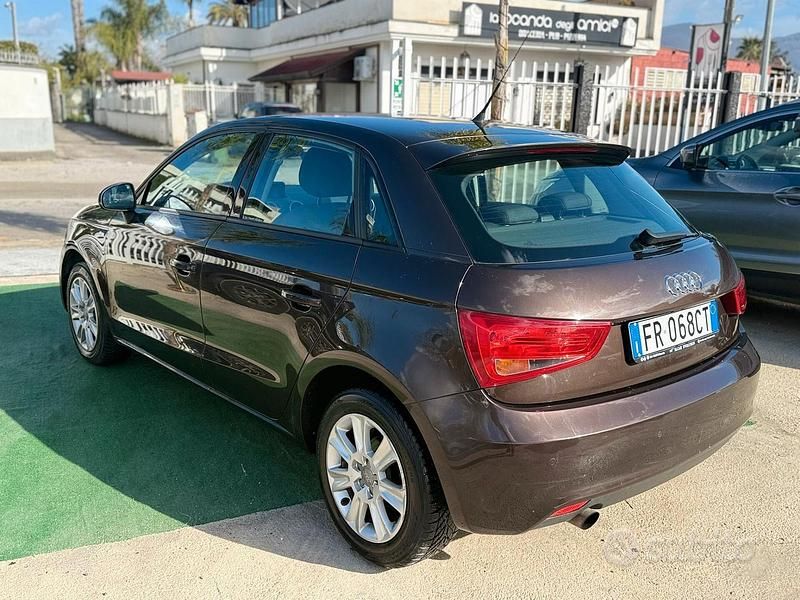 Usata Audi A1 Sportback 105 CV (77 kW) 2014 Marrone Utilitaria