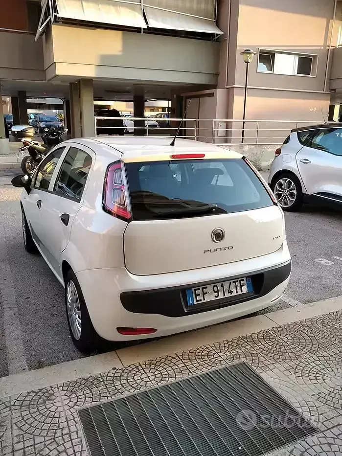 Usata Fiat Punto 75 CV (55 kW) 2010 Bianco Utilitaria