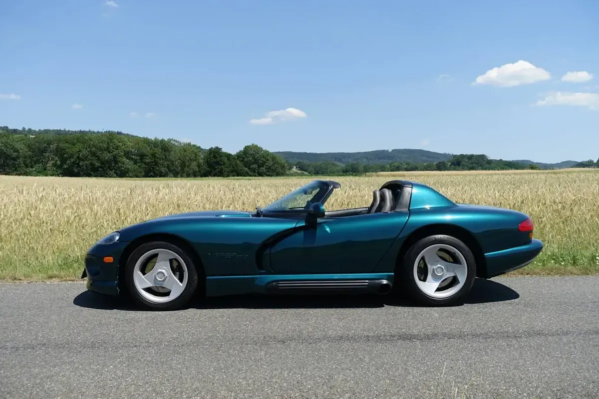 Usata Dodge Viper 406 CV (298 kW) 1994 Verde Cabrio
