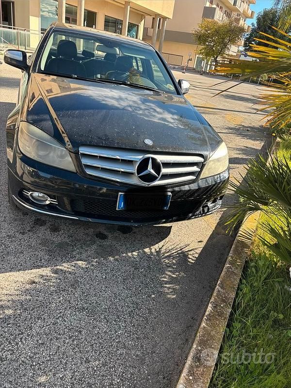 Usata Mercedes C220 2007 Nero Berlina