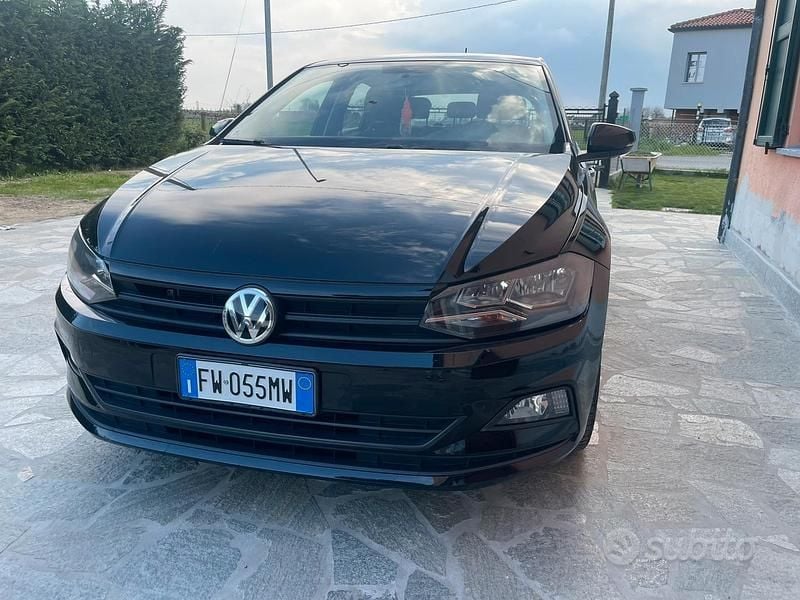 Usata VW Polo 80 CV (58 kW) 2019 Nero Utilitaria