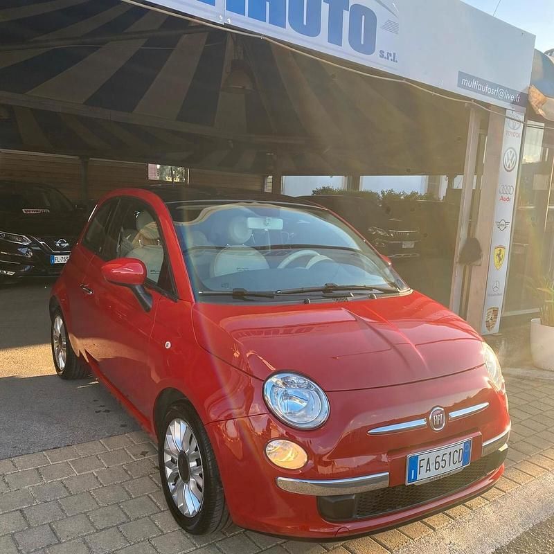 Usata Fiat 500 Lounge 95 CV (69 kW) 2015 Rosso Utilitaria
