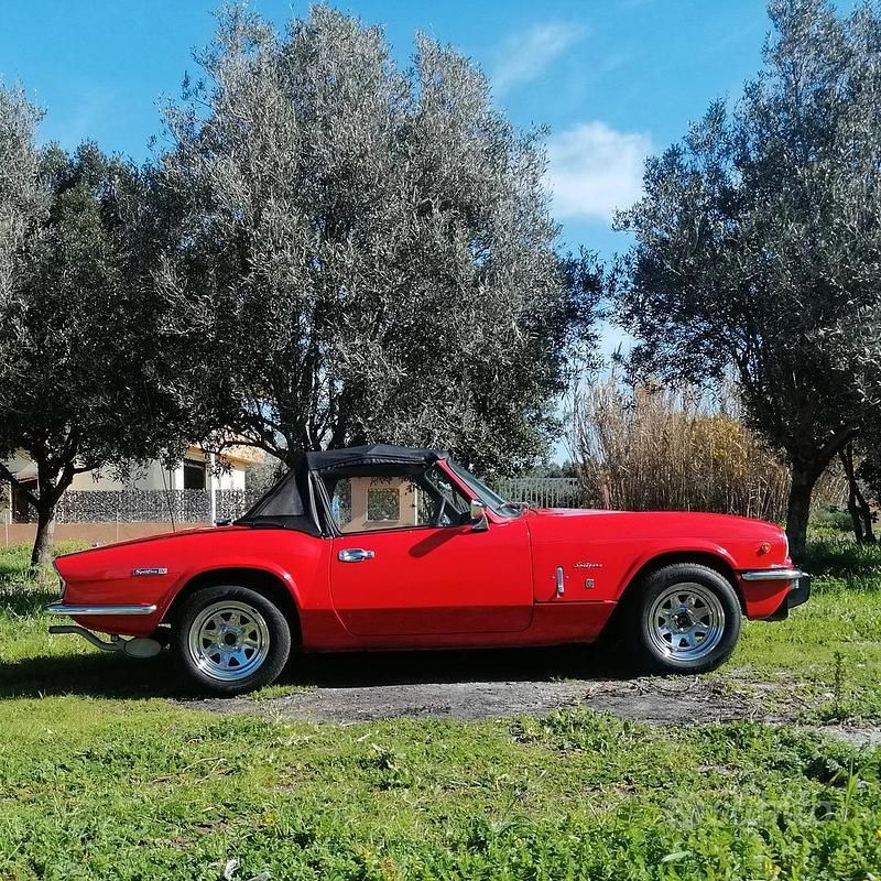 Usata Triumph Spitfire 1970 Rosso Cabrio