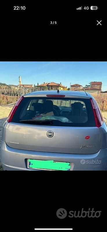 Usata Fiat Grande Punto 65 CV (47 kW) 2006 Blu Utilitaria