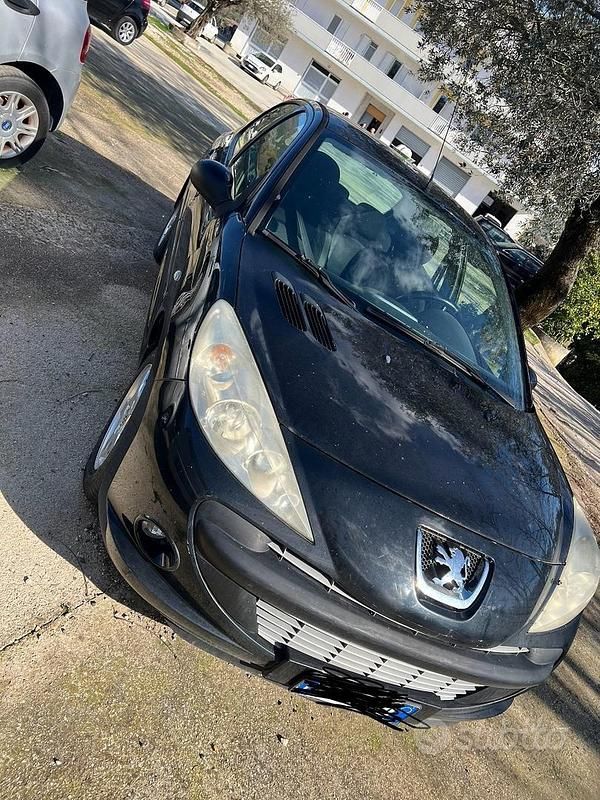 Usata Peugeot 206 2011 Nero Utilitaria
