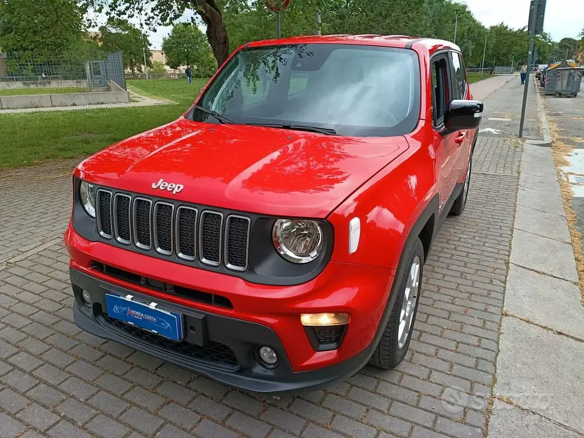 Usata Jeep Renegade Limited 131 CV (96 kW) 2023 Rosso SUV