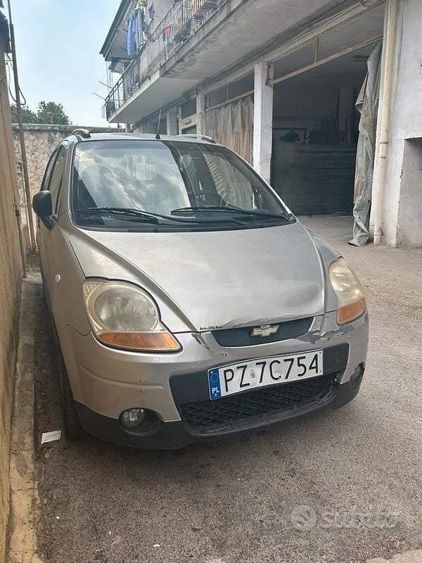 Usata Chevrolet Matiz 2008 Grigio Utilitaria