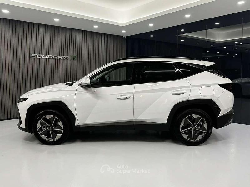 Nuova Hyundai Tucson 136 CV (100 kW) 2025 Serenity white SUV