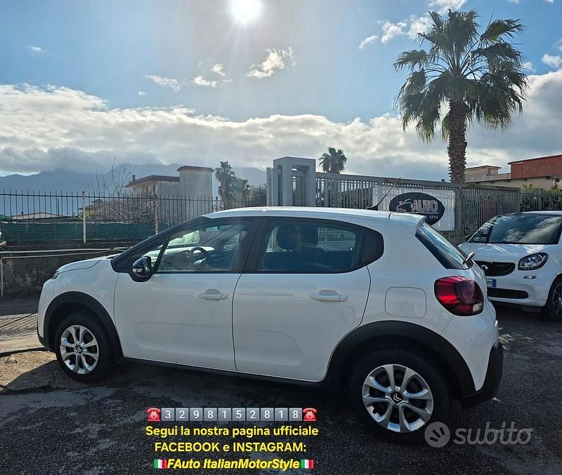 Usata Citroën C3 Feel 102 CV (75 kW) 2020 Bianco Berlina