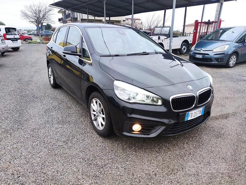 Usata BMW 216 Active Tourer Luxury Line 116 CV (85 kW) 2014 Nero Monovolume