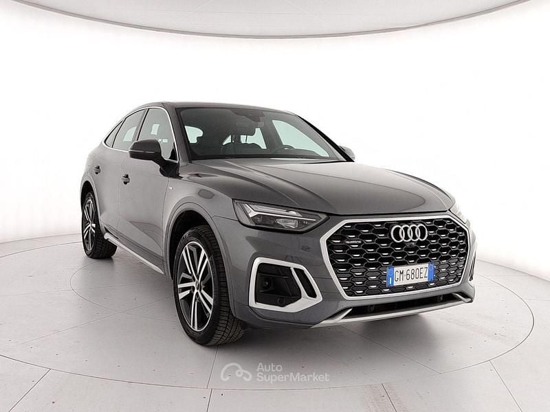 Usata Audi Q5 Sportback S-line plus 204 CV (150 kW) 2022 Grigio SUV