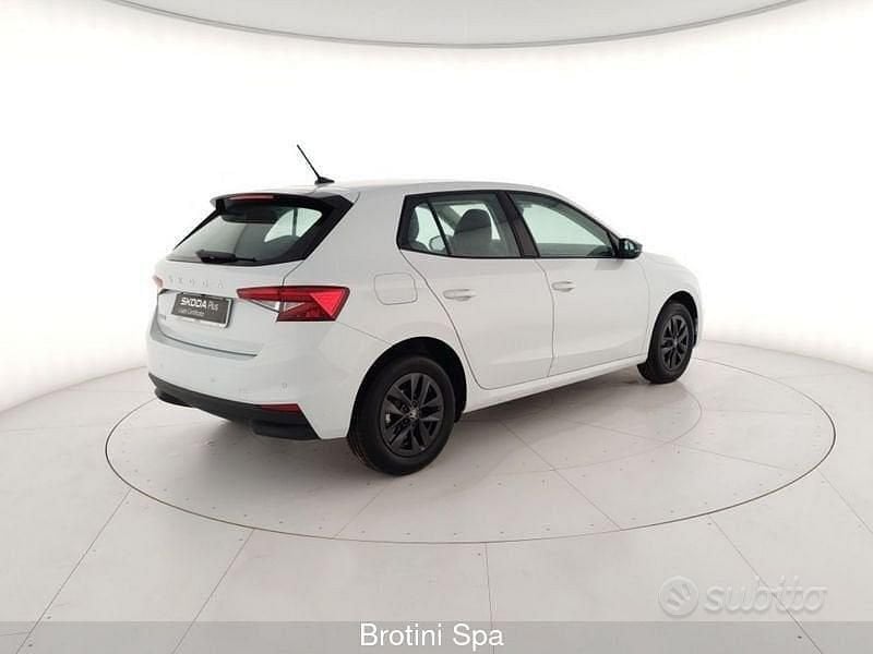 Nuova Skoda Fabia 80 CV (58 kW) 2025 Bianco Berlina