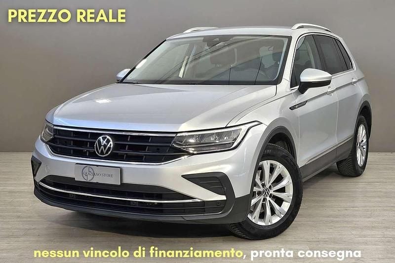 Argento Usata 2021 VW Tiguan Life SUV | 19.990 € (Super prezzo) - Immagine 1/4