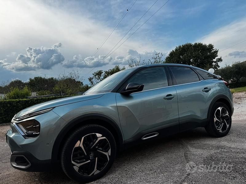 Blu Usata 2022 Citroën C4 PureTech Berlina | 14.400 € (Ottimo prezzo) - Immagine 1/4