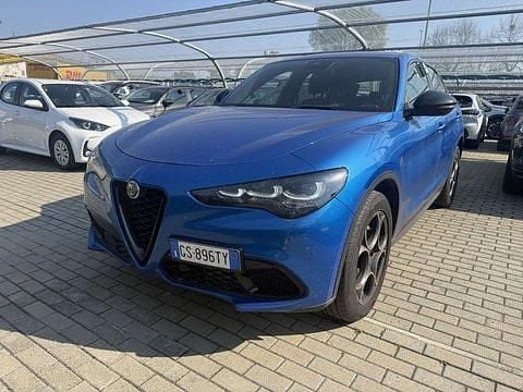 Usata Alfa Romeo Stelvio Sprint 280 CV (205 kW) 2024 Blu SUV