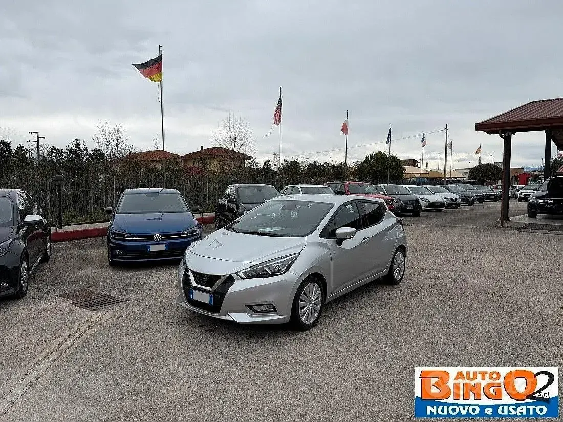 Usata Nissan Micra Acenta 87 CV (63 kW) 2021 Grigio Utilitaria