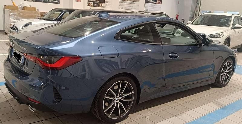 Usata BMW 420 Sport Line 190 CV (139 kW) 2020 Blu/azzurro Coupé