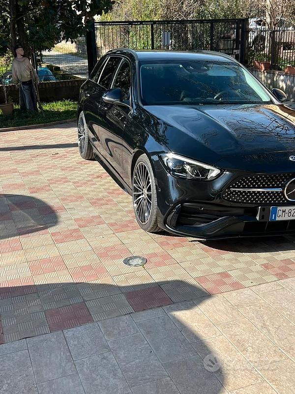 Usata Mercedes C220 2022 Nero Station wagon